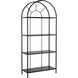 Alcove Black Bookcase